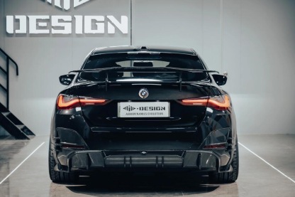 BMW G26 i4 MIW Style Carbon Fiber Parts - styling view