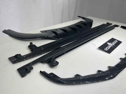 2019–2024 Bentley Continental GT GTC Edition One Rear Diffuser Dry Carbon
