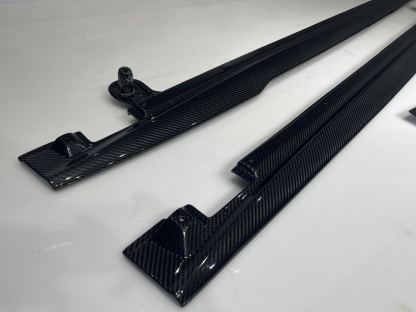 2019–2024 Bentley Continental GT GTC Edition One Side Skirts Dry Carbon