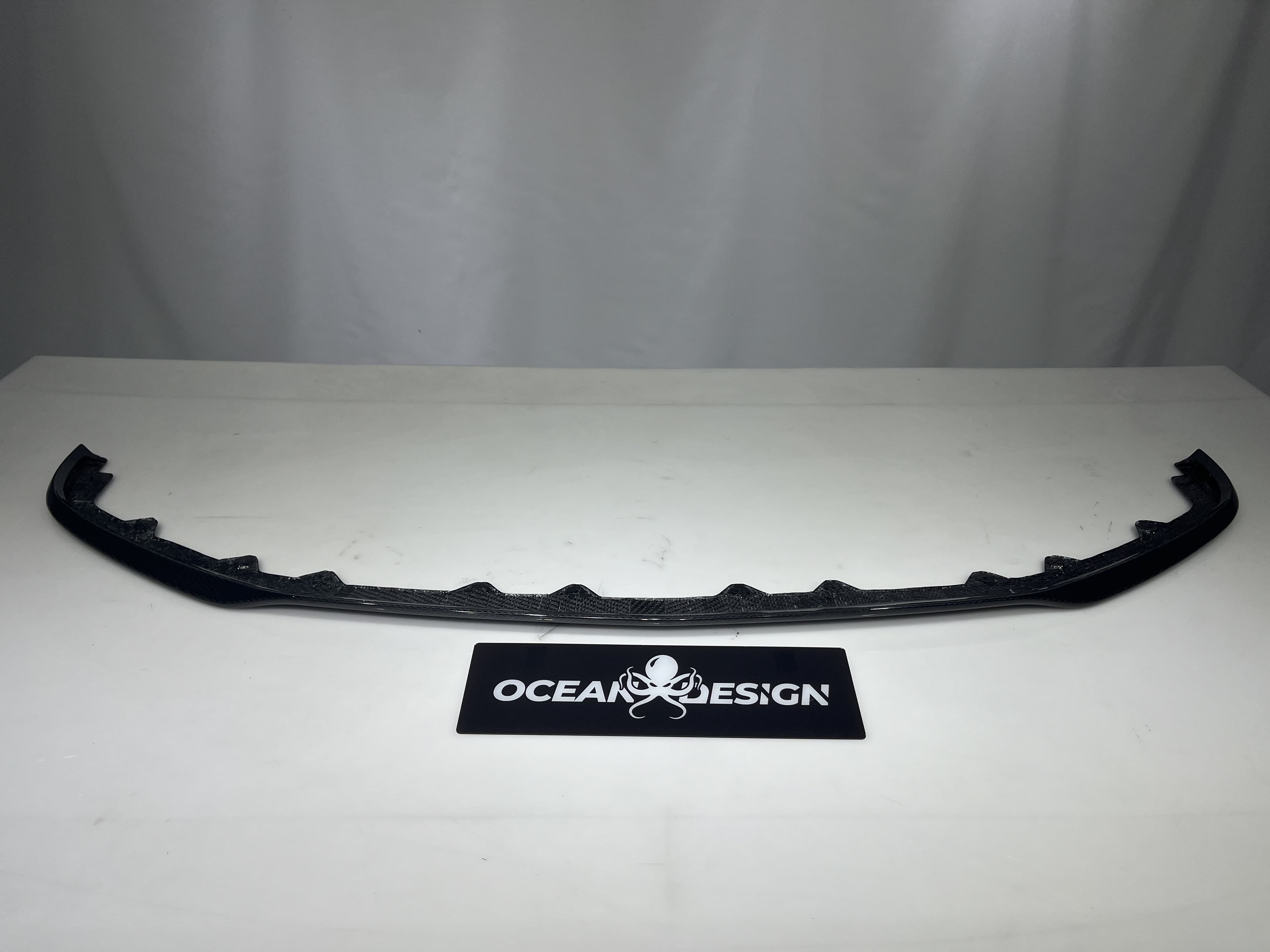2019–2024 Bentley Continental GT GTC Edition One Front Lip Dry Carbon
