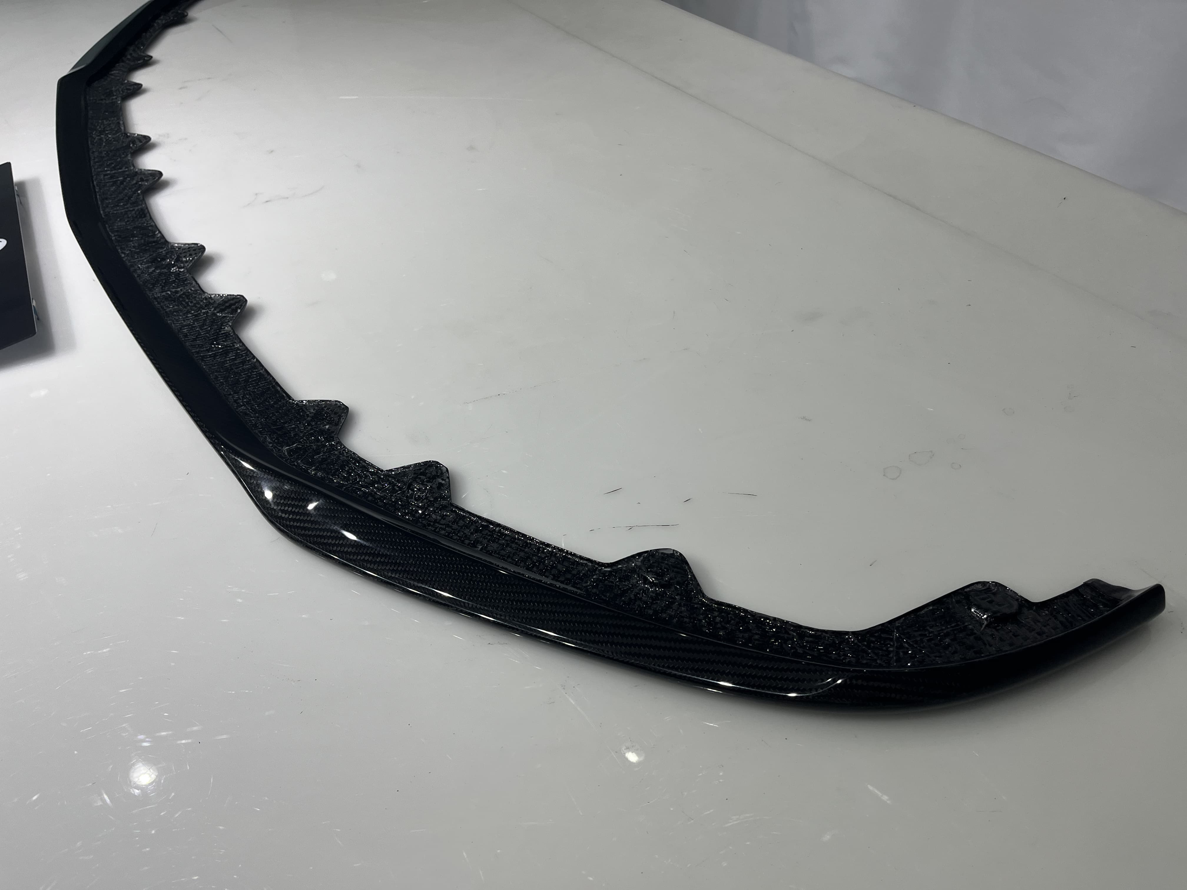 2019–2024 Bentley Continental GT GTC Edition One Front Lip Dry Carbon