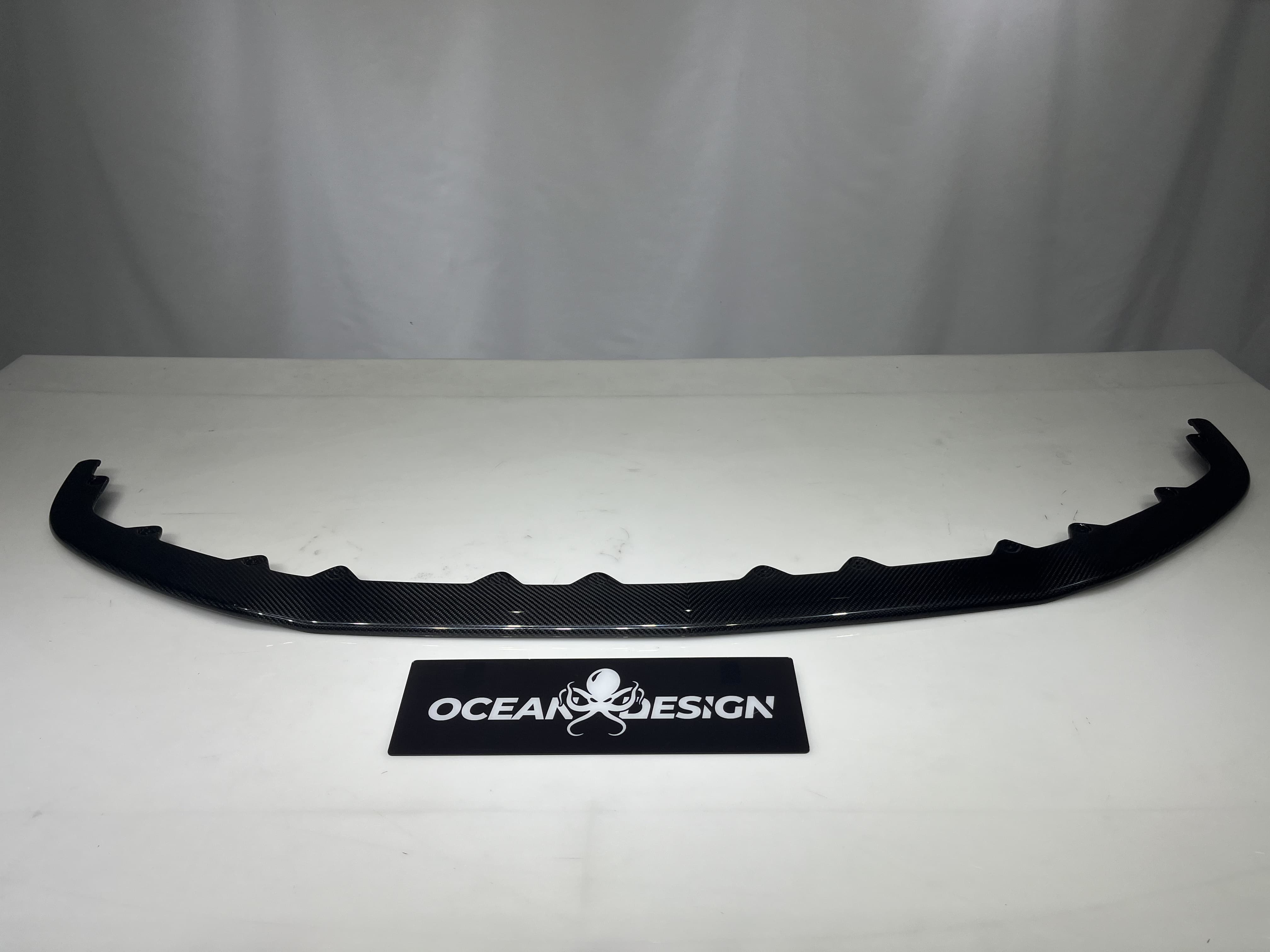 2019–2024 Bentley Continental GT GTC Edition One Front Lip Dry Carbon