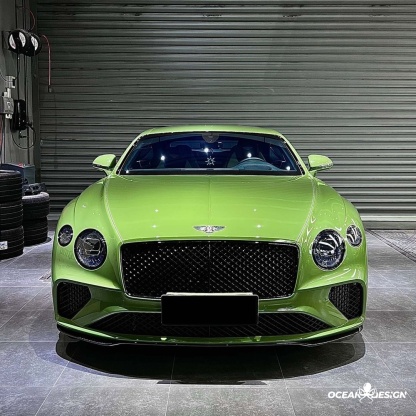 2019–2024 Bentley Continental GT GTC Edition One Front Lip Dry Carbon