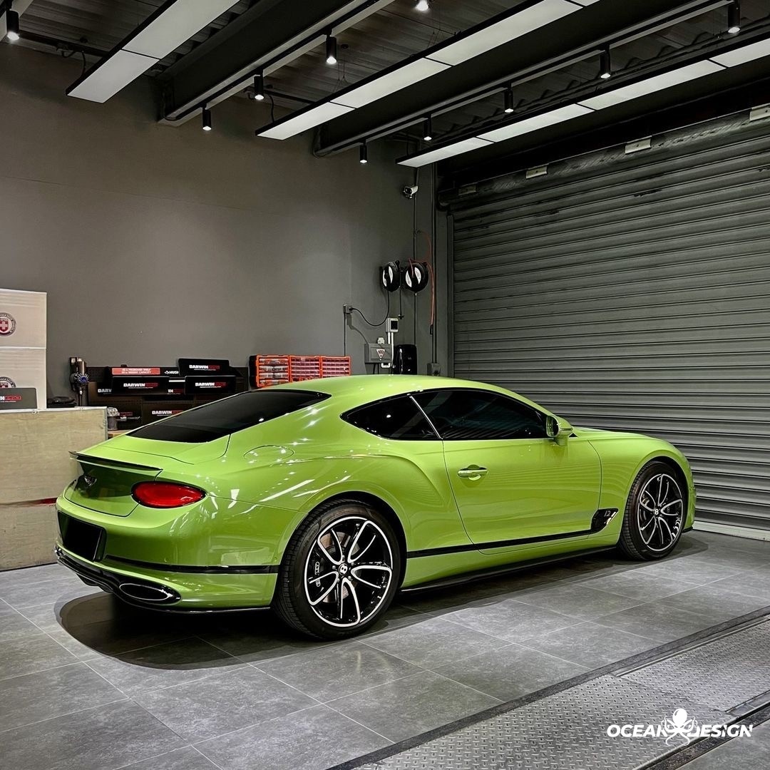 2019–2024 Bentley Continental GT GTC Edition One Side Skirts Dry Carbon