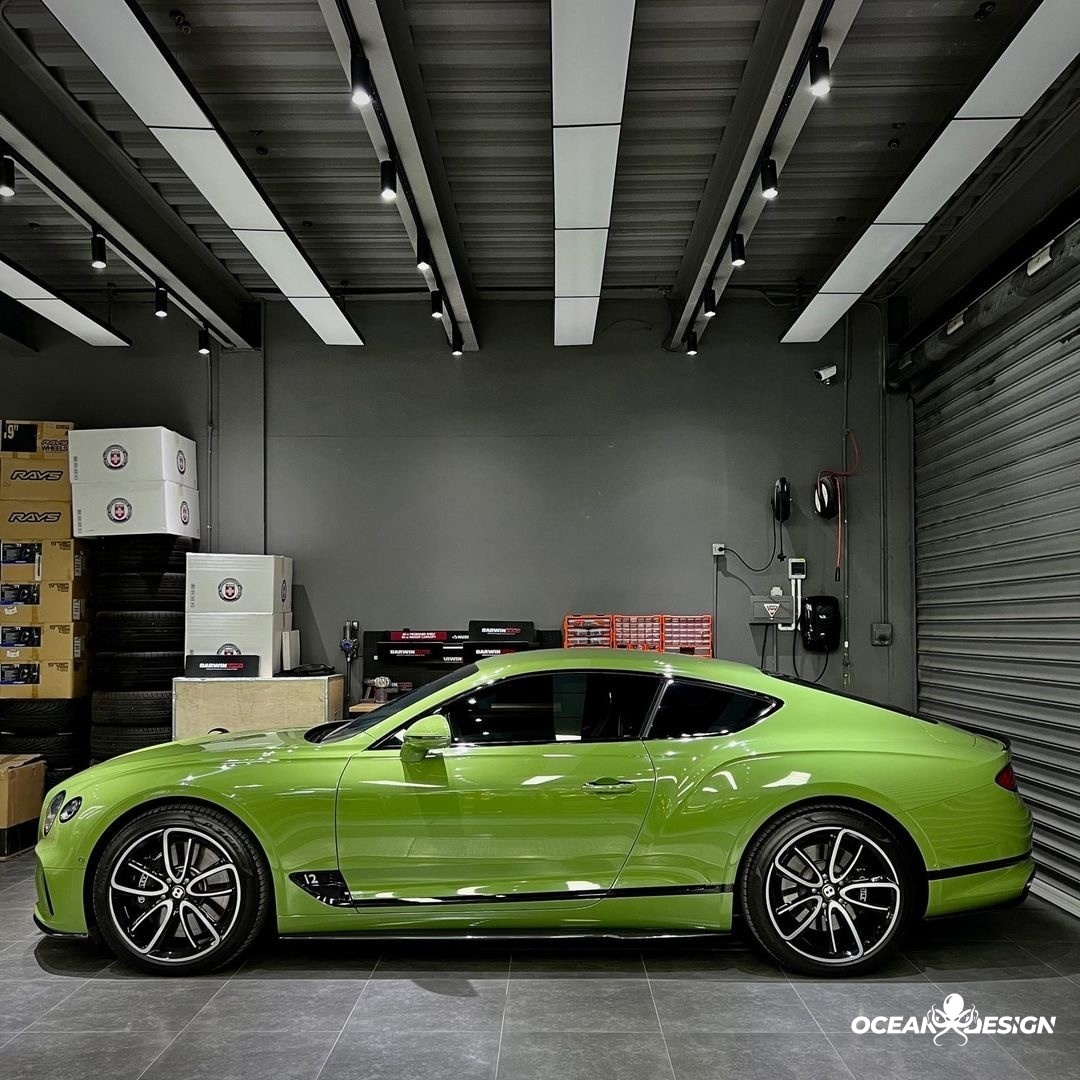 2019–2024 Bentley Continental GT GTC Edition One Side Skirts Dry Carbon