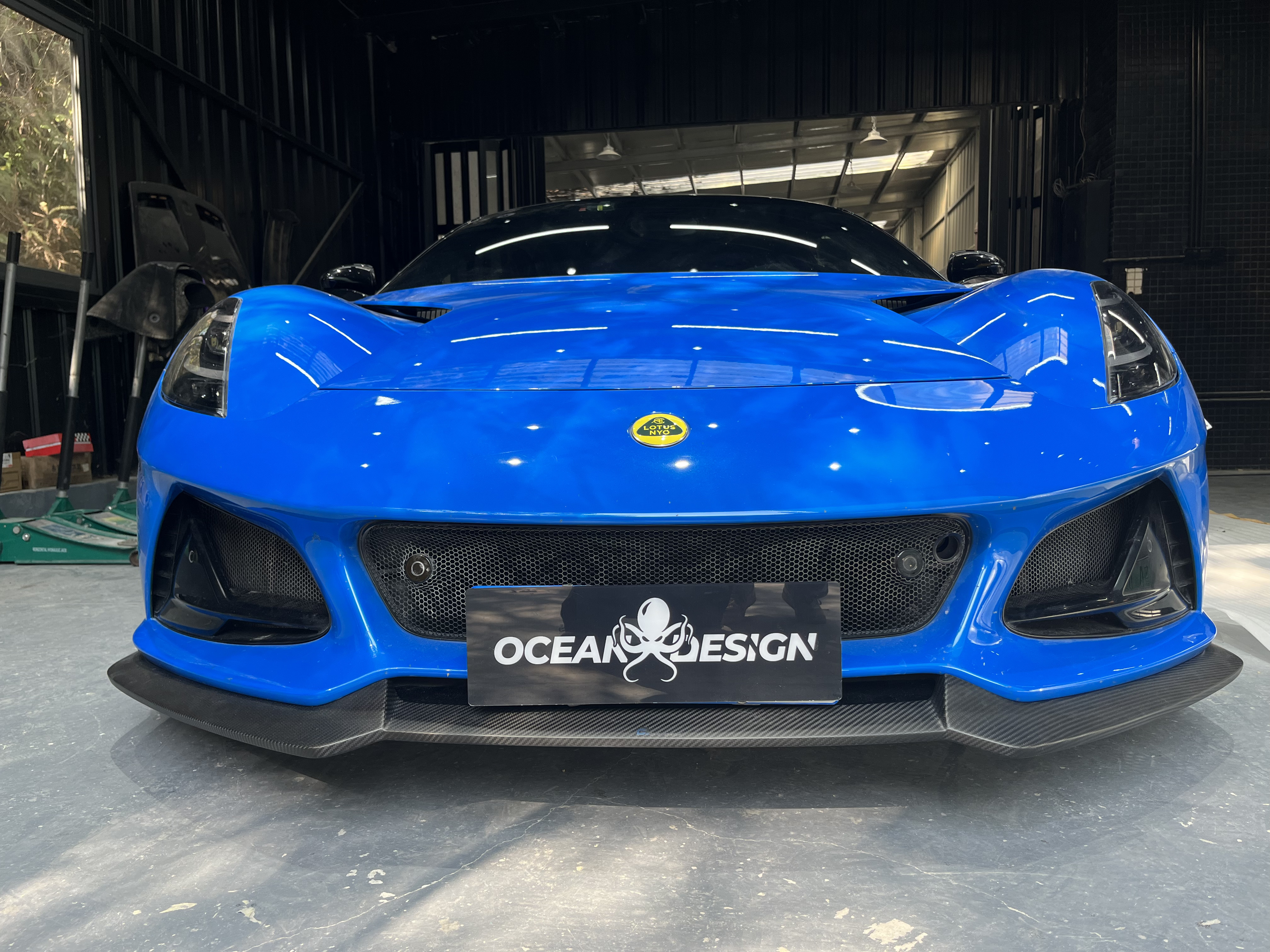 Lotus Emira 2021-2024 Dry Carbon Fiber Front Vents Ocean Design Original Series Bodykit