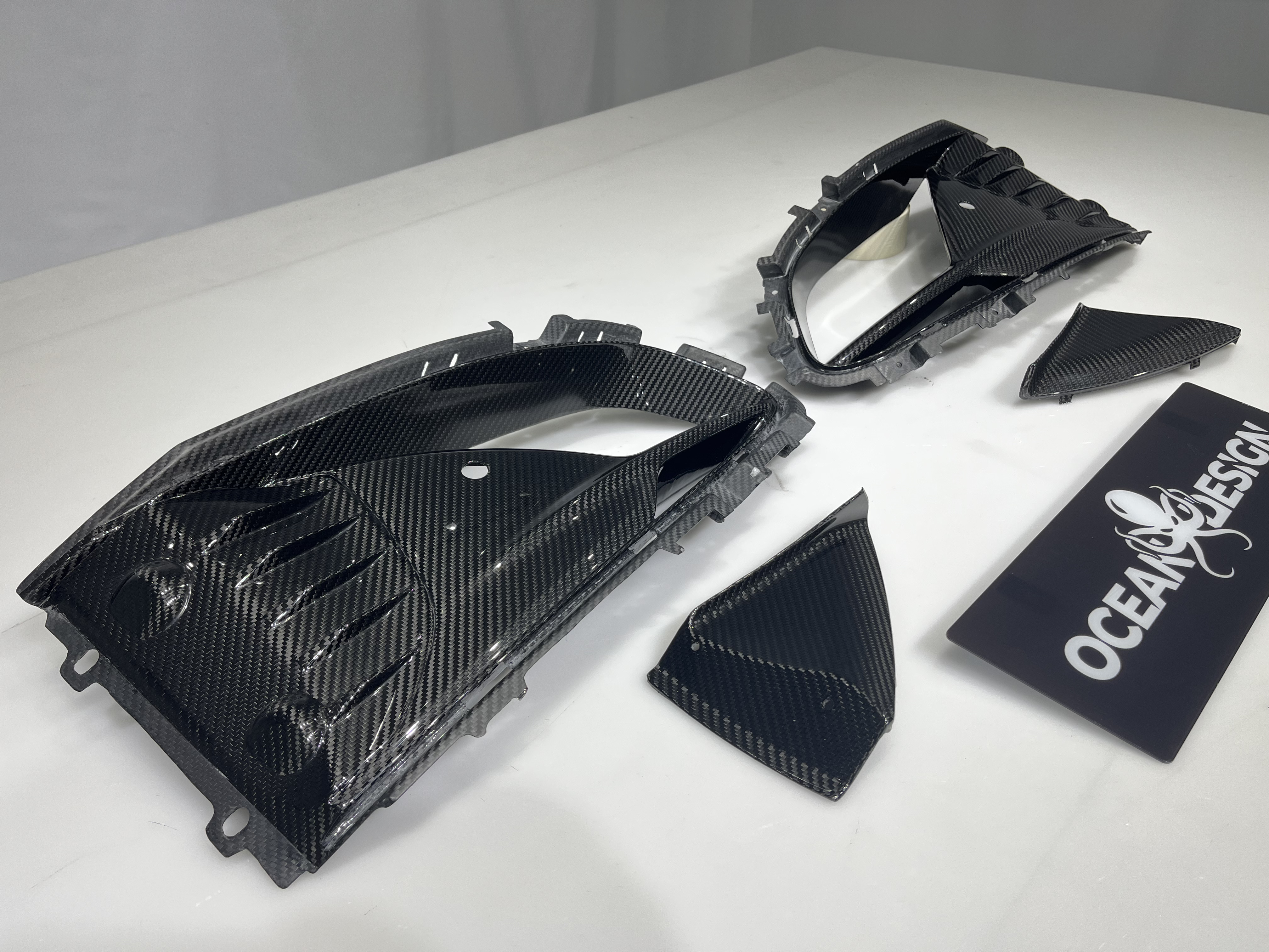 Lotus Emira 2021-2024 Dry Carbon Fiber Front Vents Ocean Design Original Series Bodykit