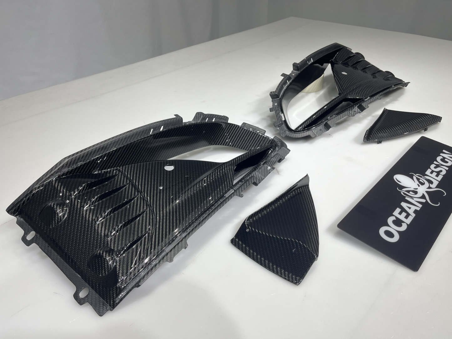 Lotus Emira 2021-2024 Dry Carbon Fiber Front Vents Ocean Design Original Series Bodykit