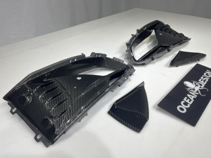 Lotus Emira 2021-2024 Dry Carbon Fiber Front Vents Ocean Design Original Series Bodykit