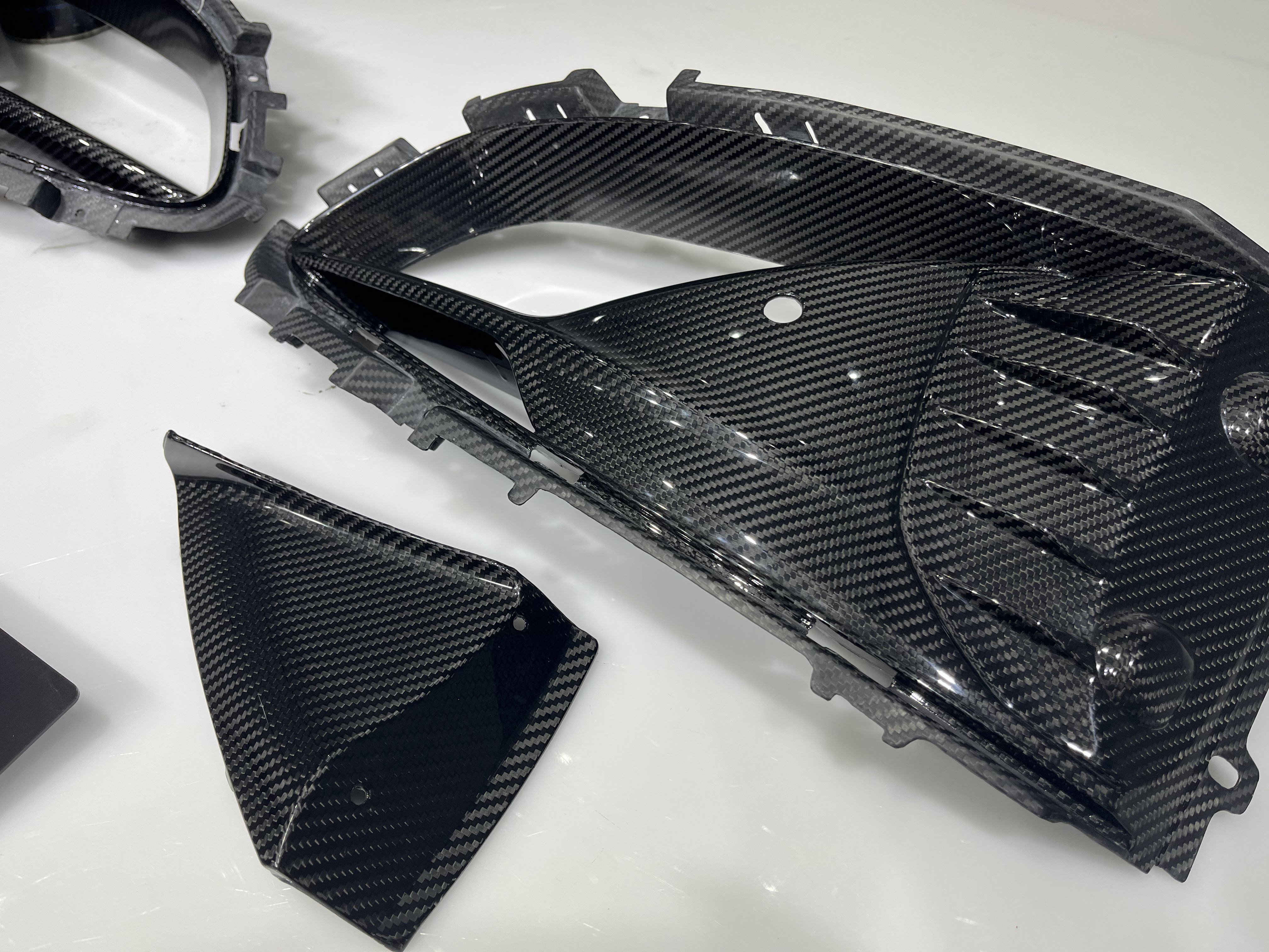 Lotus Emira 2021-2024 Dry Carbon Fiber Front Vents Ocean Design Original Series Bodykit