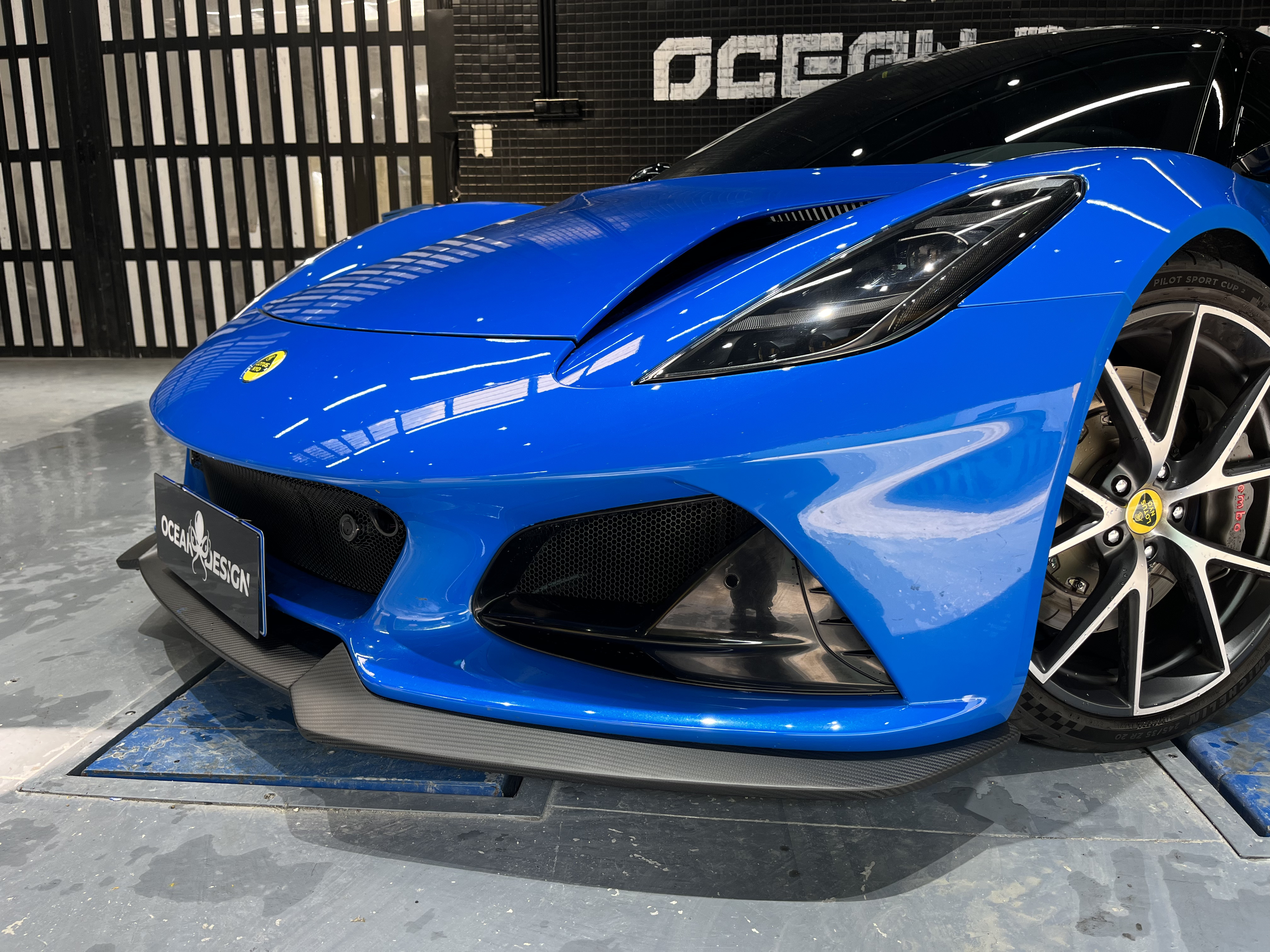 Lotus Emira 2021-2024 Dry Carbon Fiber Front Vents Ocean Design Original Series Bodykit
