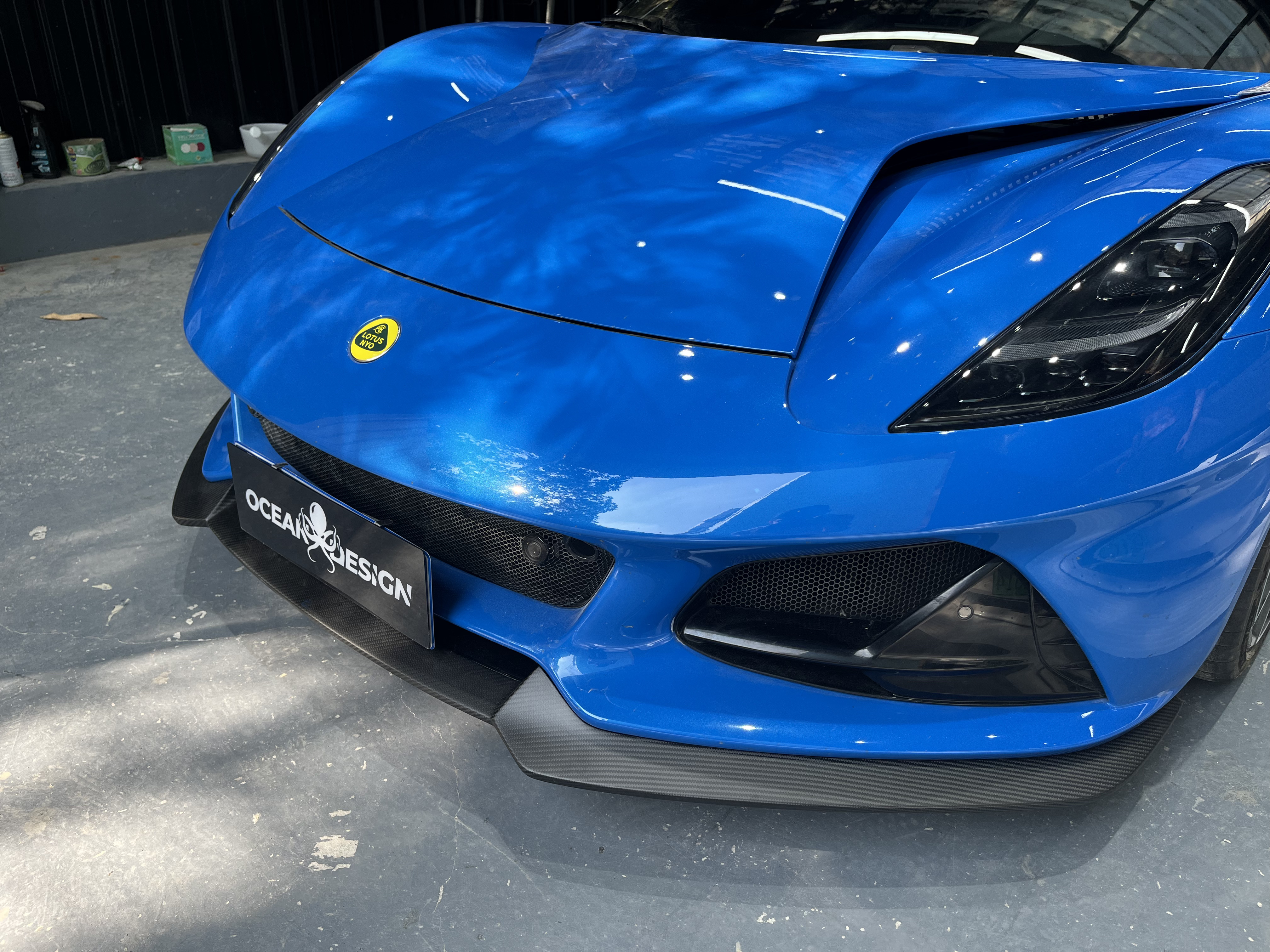 Lotus Emira 2021-2024 Dry Carbon Fiber Front Vents Ocean Design Original Series Bodykit
