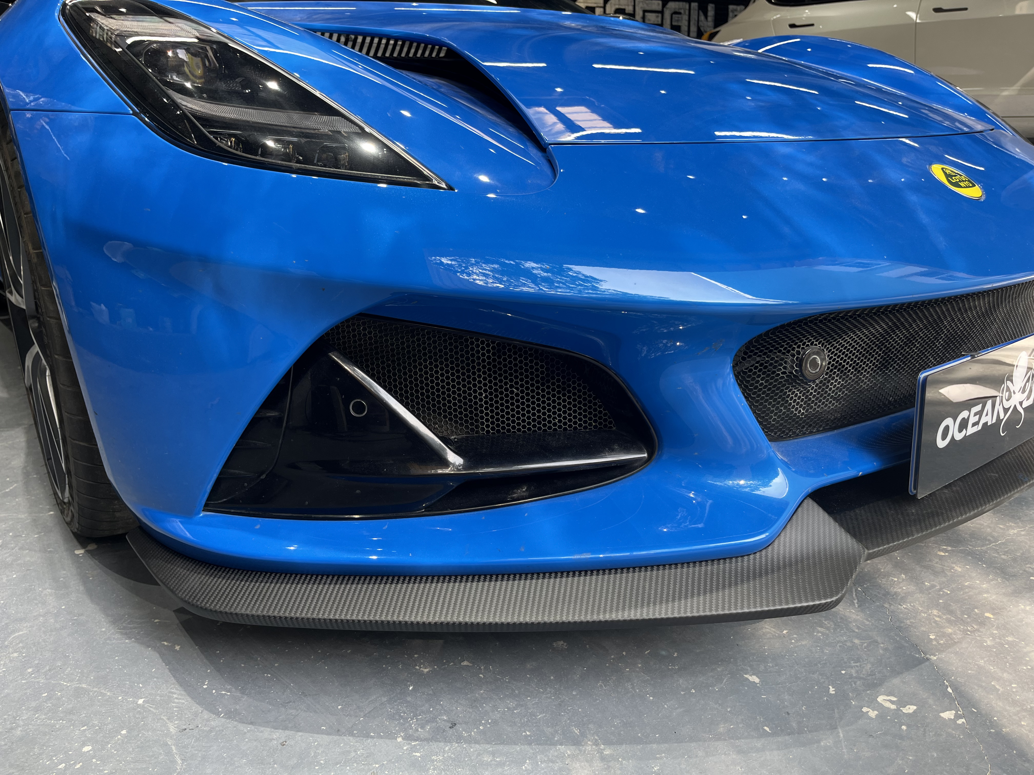 Lotus Emira 2021-2024 Dry Carbon Fiber Front Vents Ocean Design Original Series Bodykit