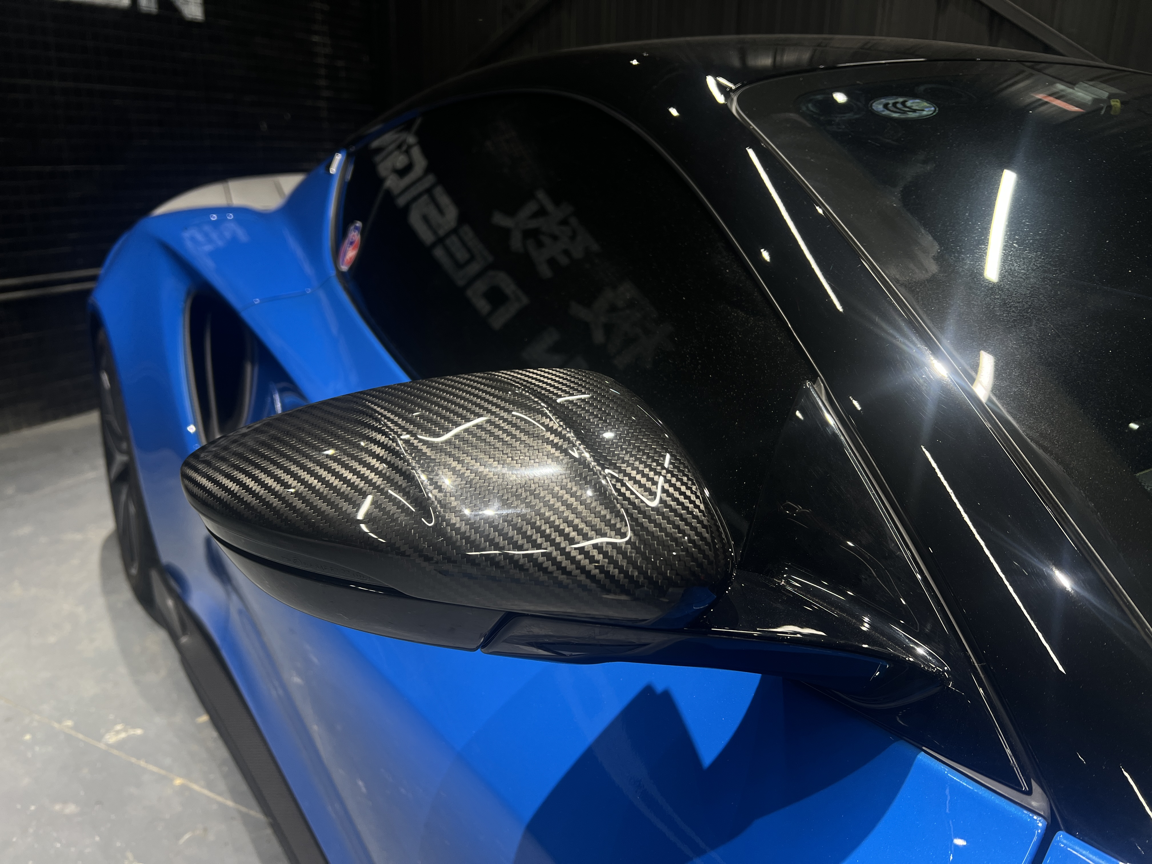 Lotus Emira 2021-2024 Dry Carbon Fiber Wing Mirrors Housing Ocean Design Original Series Bodykit