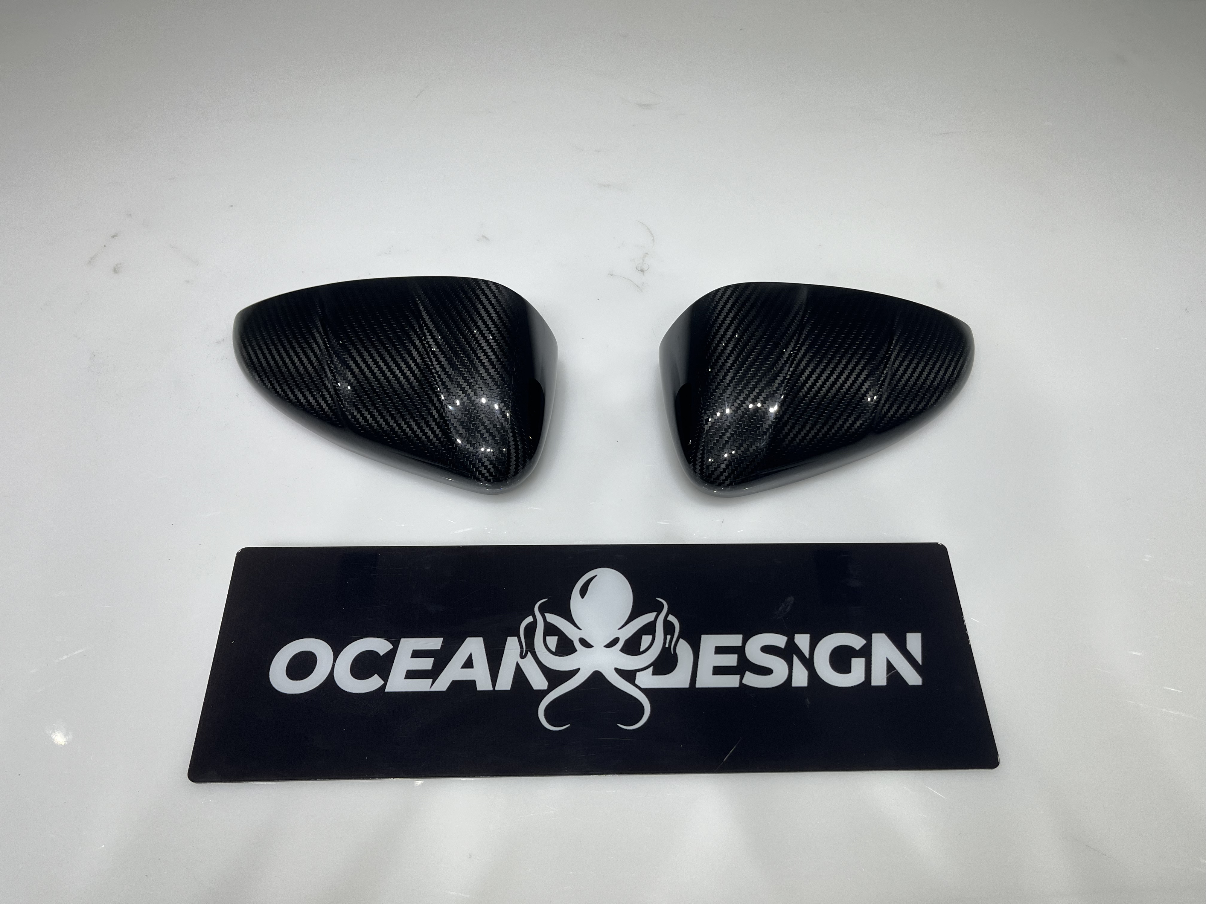 Lotus Emira 2021-2024 Dry Carbon Fiber Wing Mirrors Housing Ocean Design Original Series Bodykit