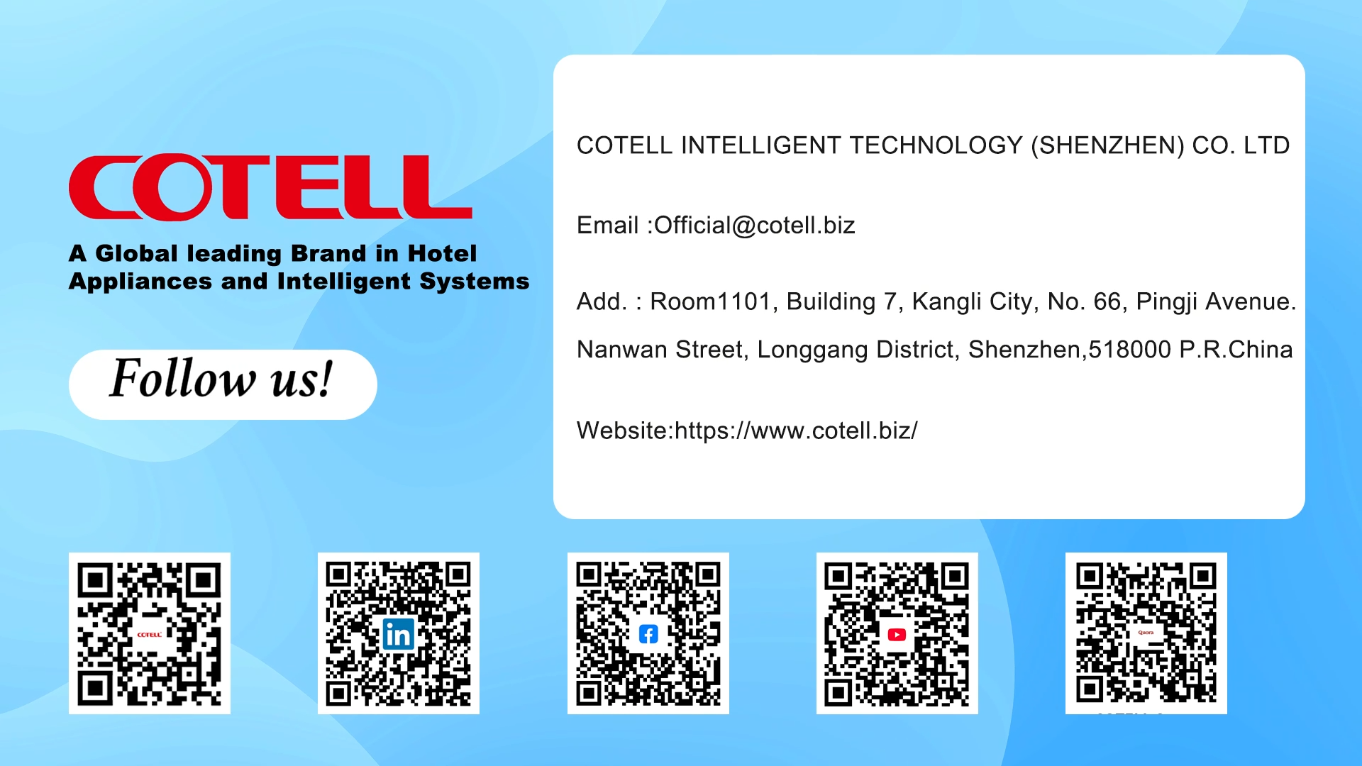 COTELL social media