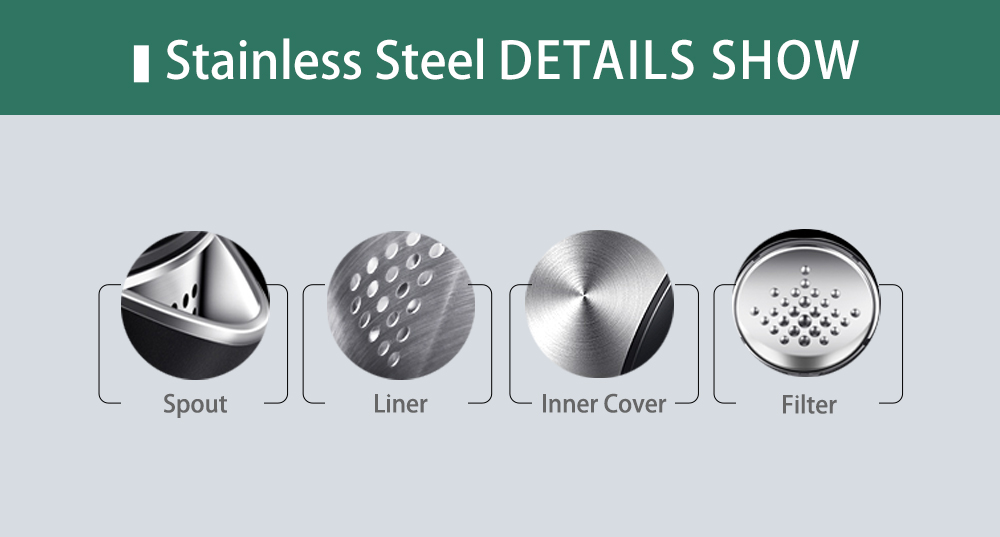 COTELL AQ-560 1L stainless steel hotel kettle with STRIX safety and dual-angle lid design