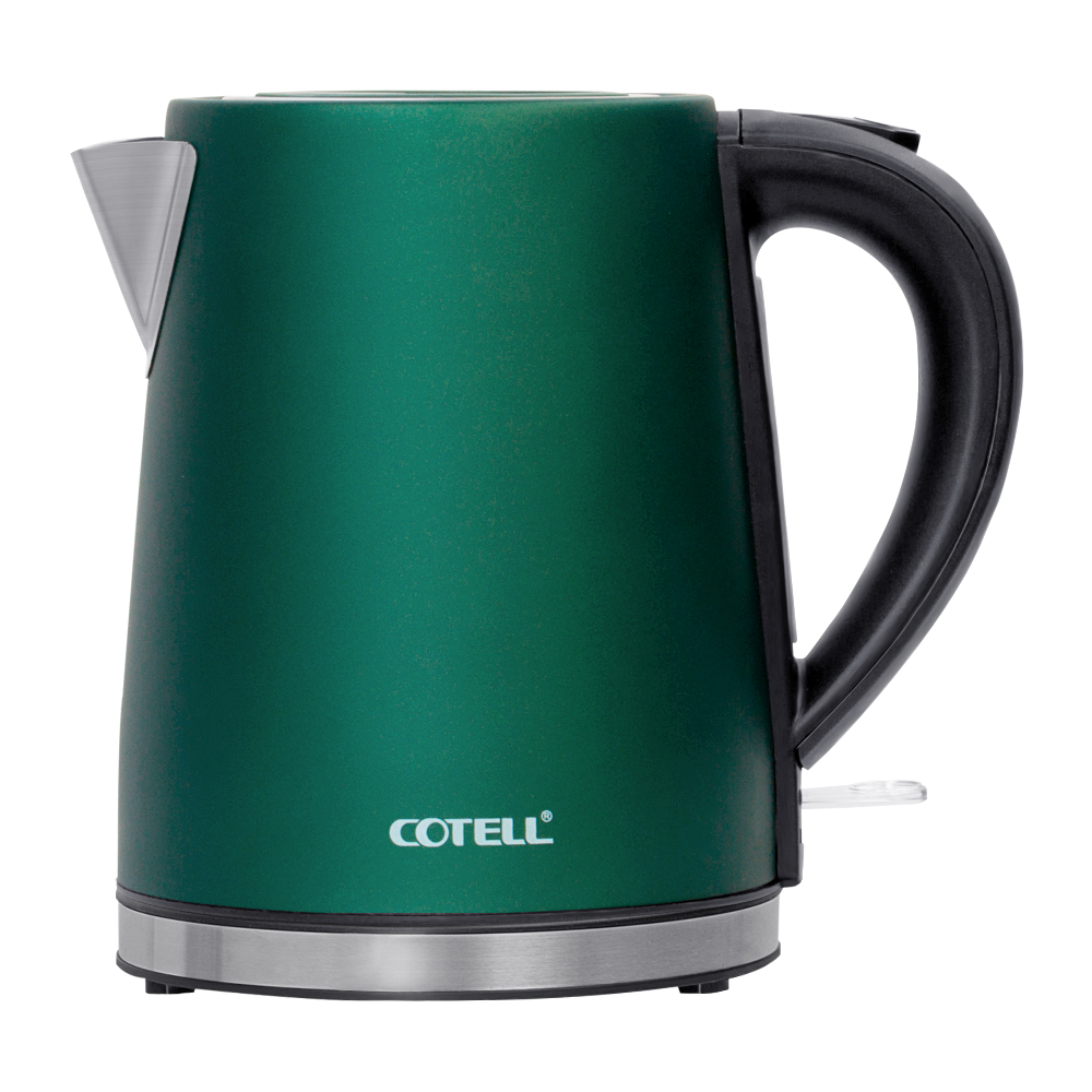 AQ-560 Hotel Electric Kettle – 1.0L Classic Stainless Steel Kettle | STRIX Control | Dual Lid Angles | Auto Shut-Off