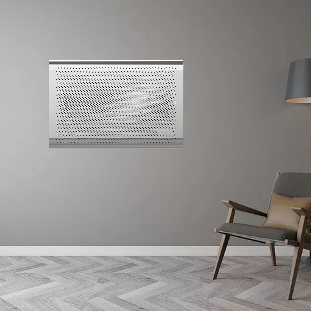 CTAT-320 slim wall-mounted air purifier with PM2.5 display and smart control