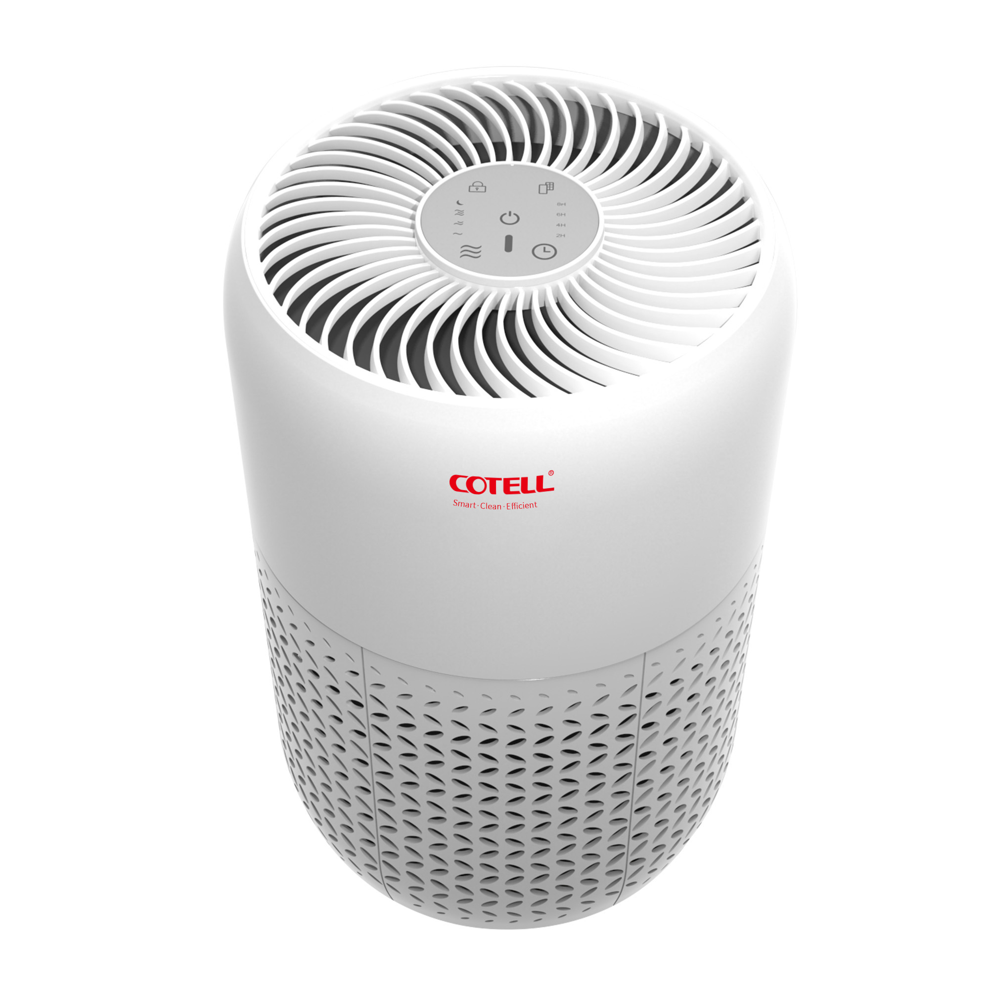 CTAT-300 versatile air purifier by COTELL — suitable for mid-sized commercial spaces with upright installation options.
