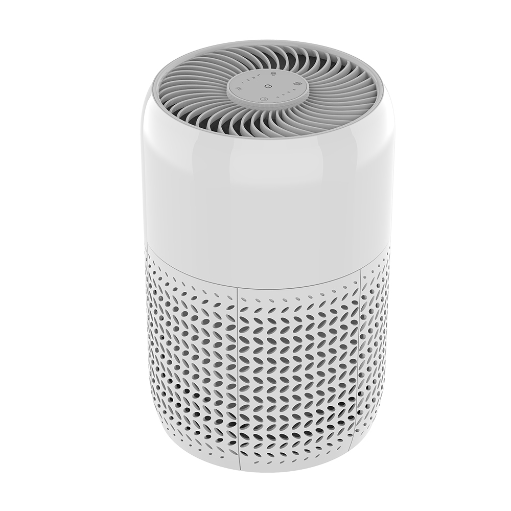 CTAT-300 Compact Round Air Purifier with 360° Air Intake