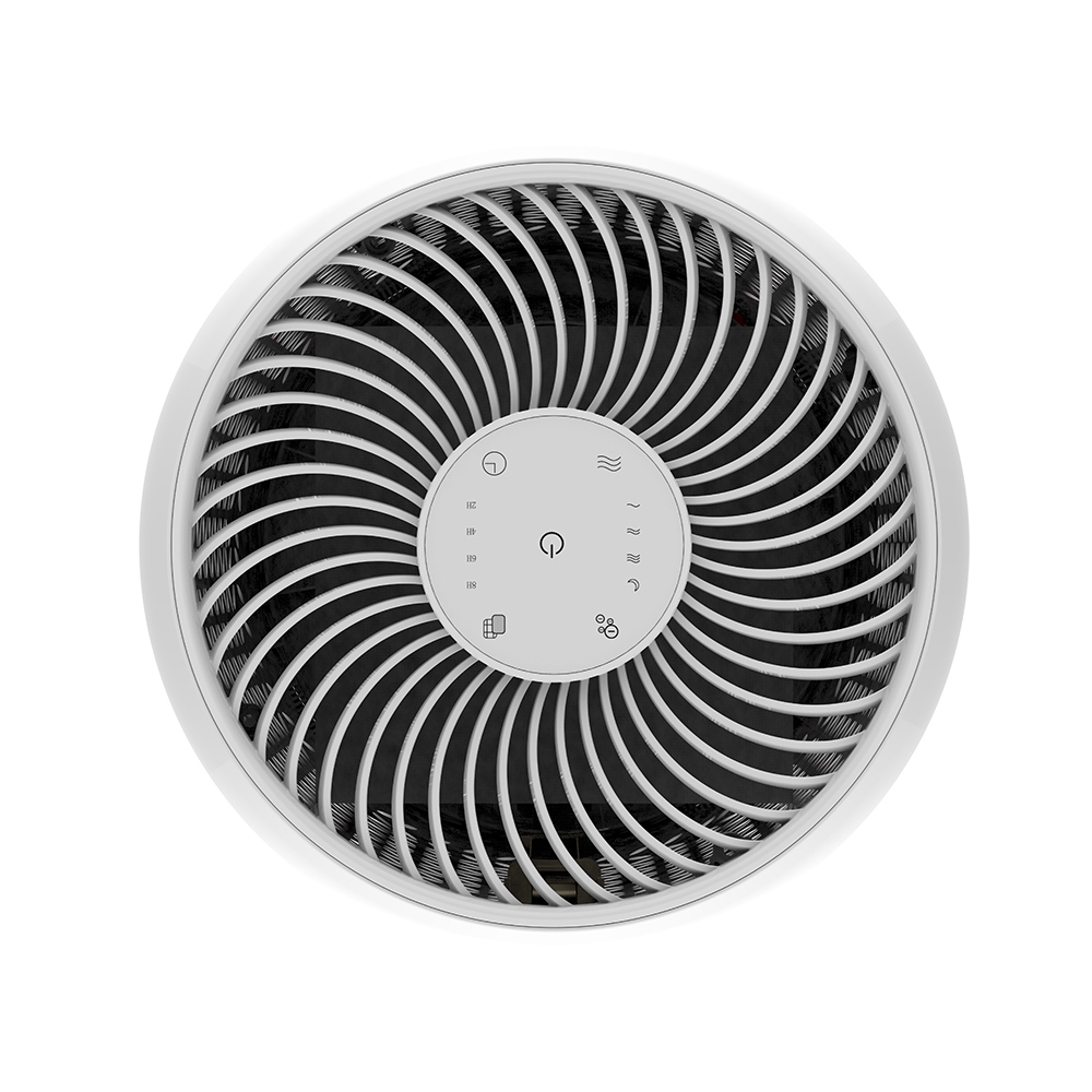 CTAT-300 Compact Round Air Purifier with 360° Air Intake