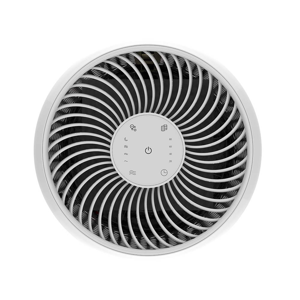 CTAT-300 Compact Round Air Purifier with 360° Air Intake