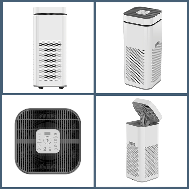 CTAT-600 Movable Upright Air Purifier with Multi-Stage Filtration