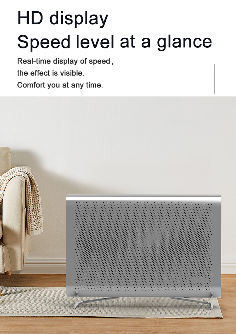 CTAT-320 slim wall-mounted air purifier with PM2.5 display and smart control