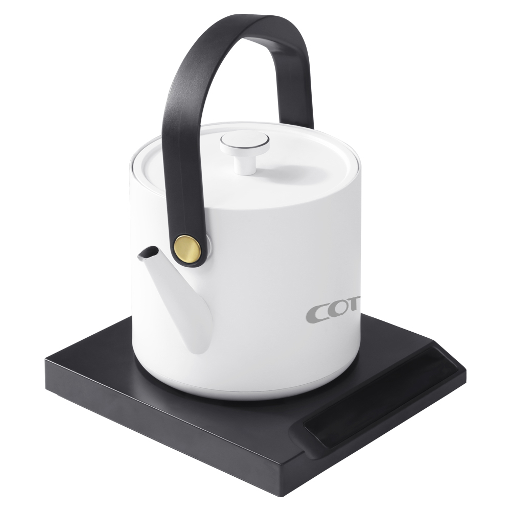 AQ-570 Stylish Teapot with Lift Handle Smart Temperature Control 0.6L Electric Kettle