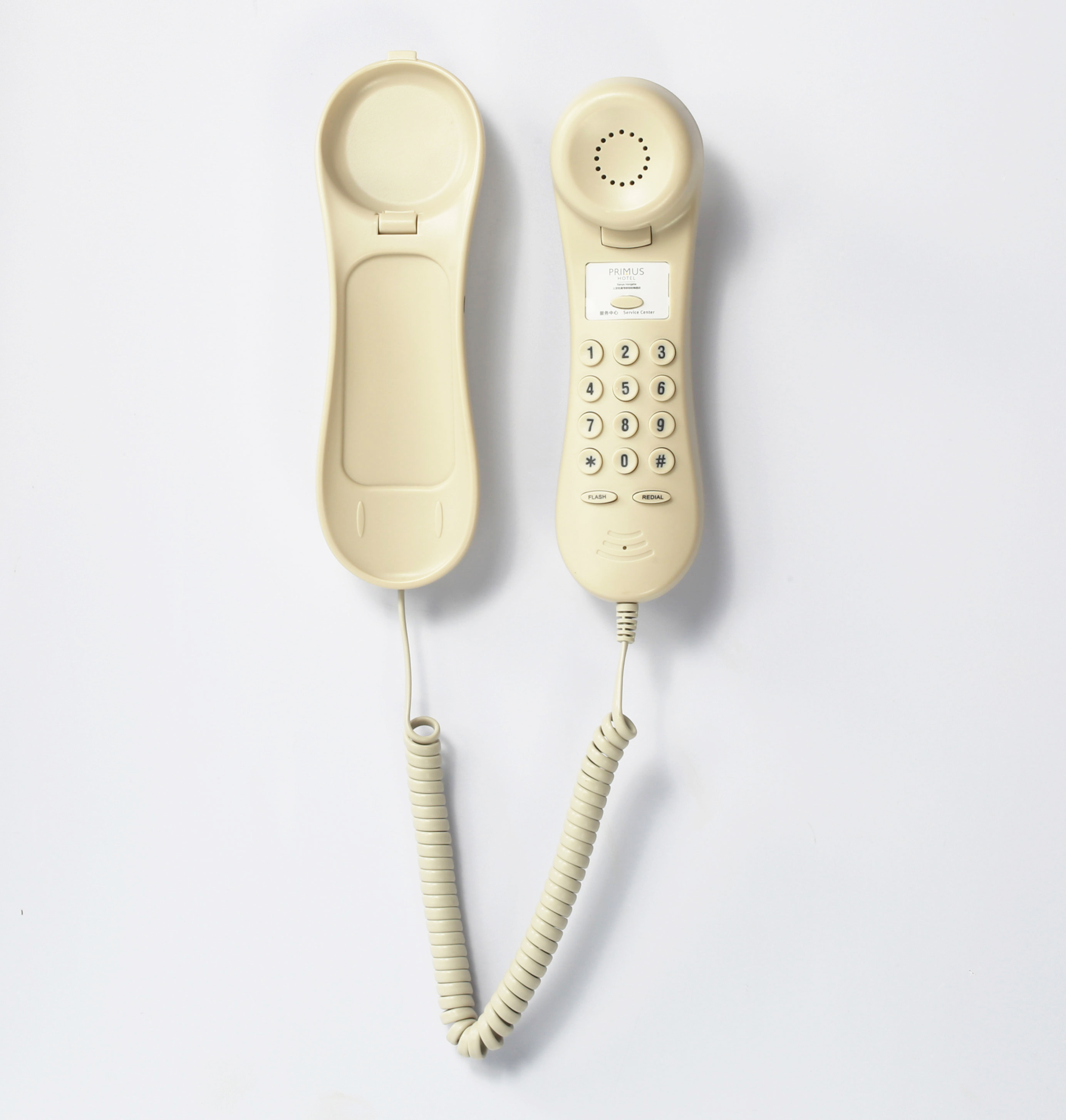 CT692A Analog Wall/Desktop Bathroom Phone with Memory Key