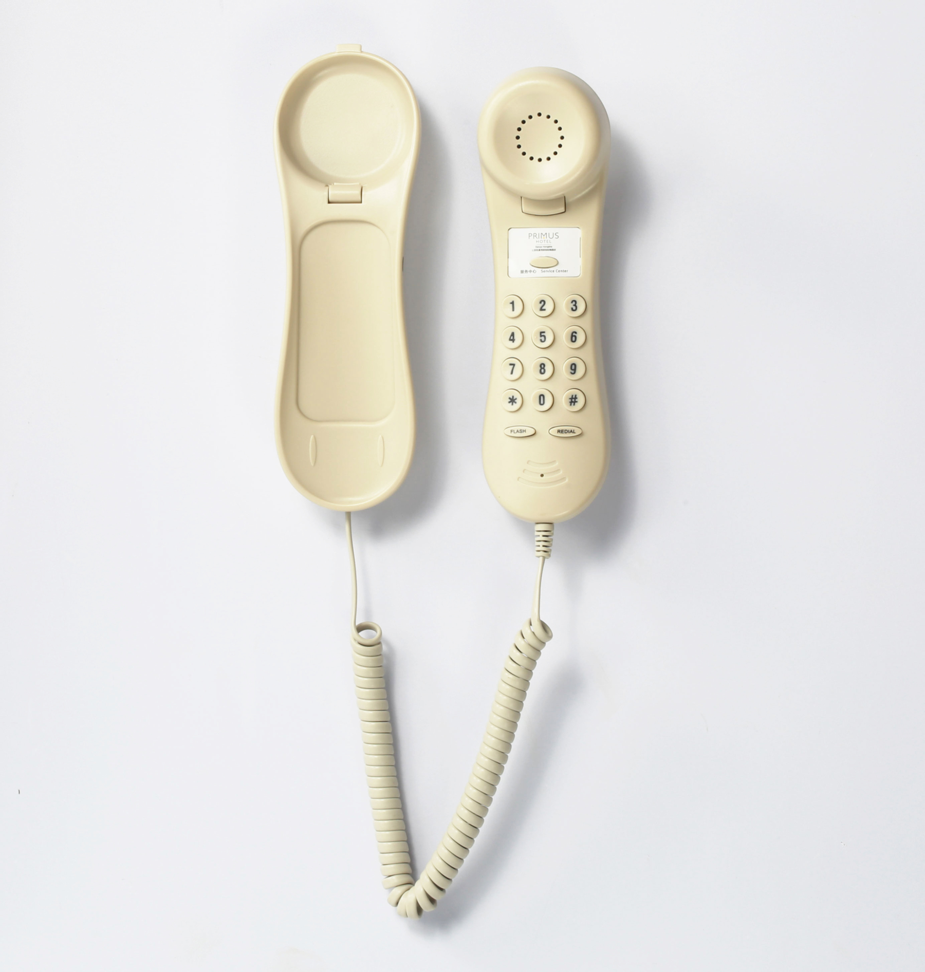 CT692A Analog Wall/Desktop Bathroom Phone with Memory Key