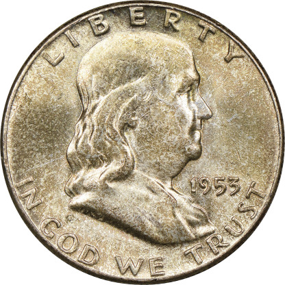 [Complete Set] 1948-1963 Franklin Half Dollars