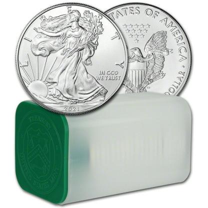 2021 1 oz American Silver Eagle BU (Today is only USD19.99)