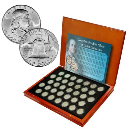 [Complete Set] 1948-1963 Franklin Half Dollars