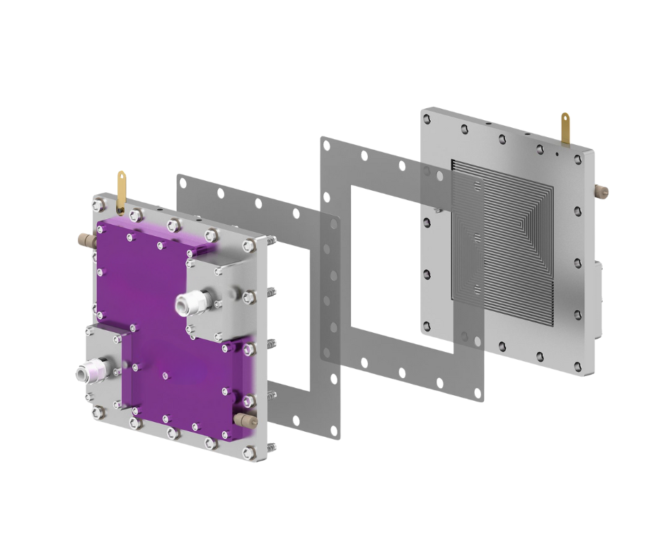 Membrane Electrode Electrolyzer With cooling system