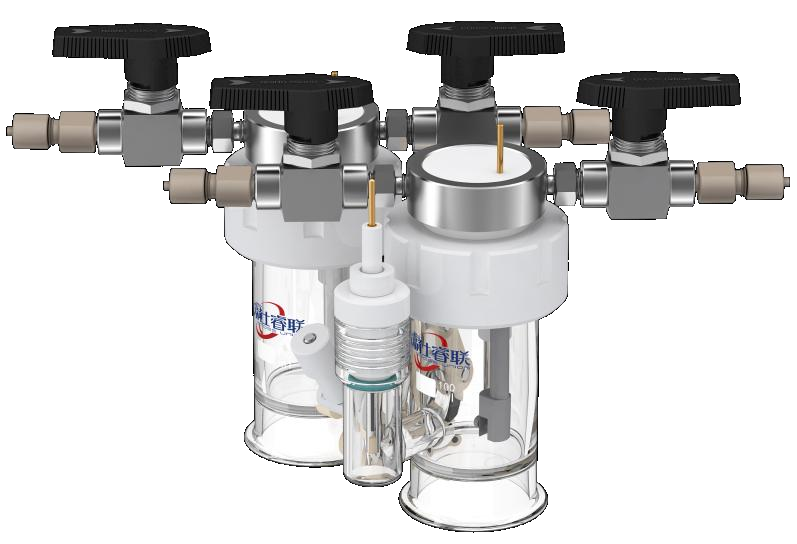 3H type replaceable membrane electrochemical cell (absolutely sealed), C008-2