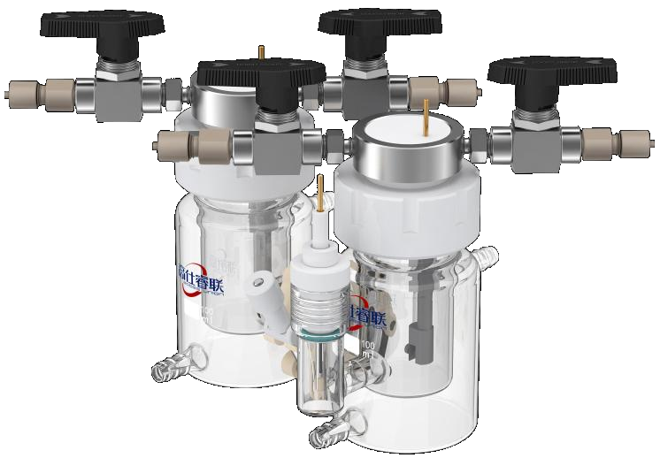 3H type replaceable membrane electrochemical cell (absolutely sealed), C008-2