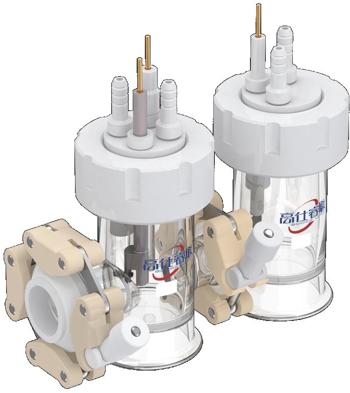 H-type photoelectrochemical cell (single optical window, relatively sealed), C023-1