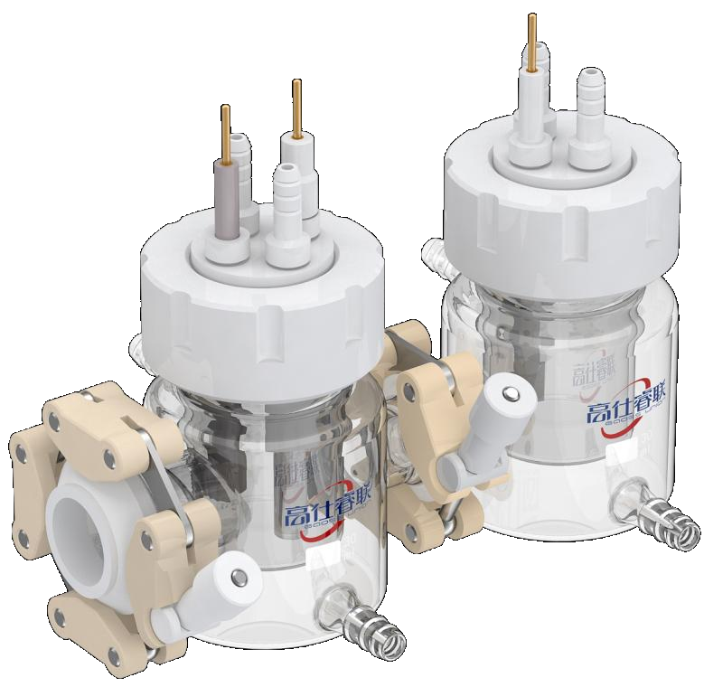 H-type photoelectrochemical cell (single optical window, relatively sealed), C023-1