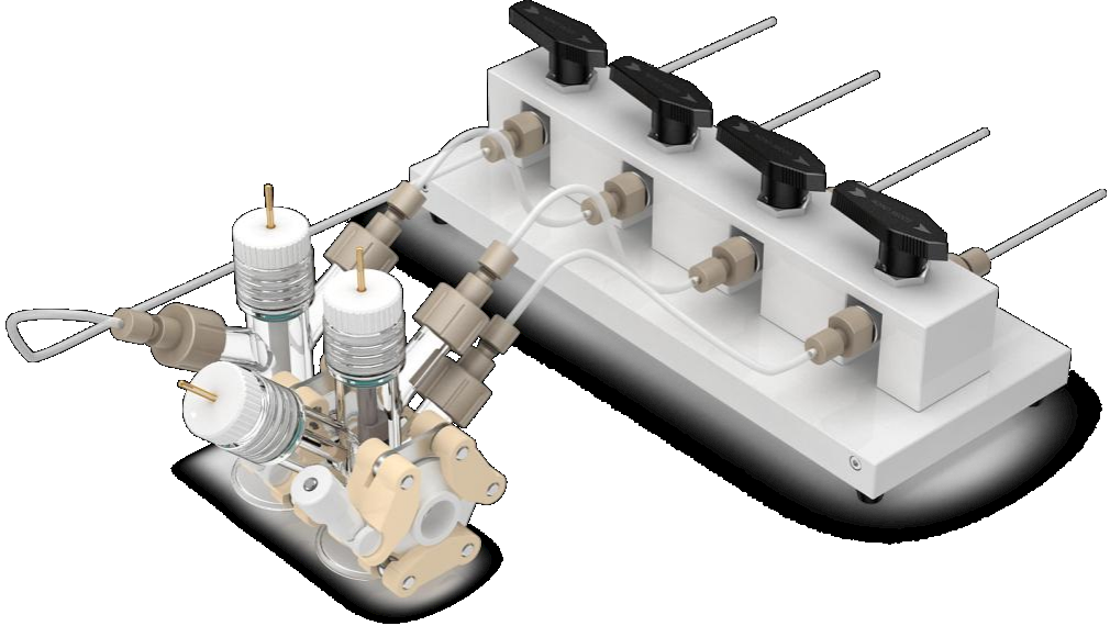 Small volume replaceable membrane photoelectrochemical cell (single optical window, absolutely sealed), C023-10-2