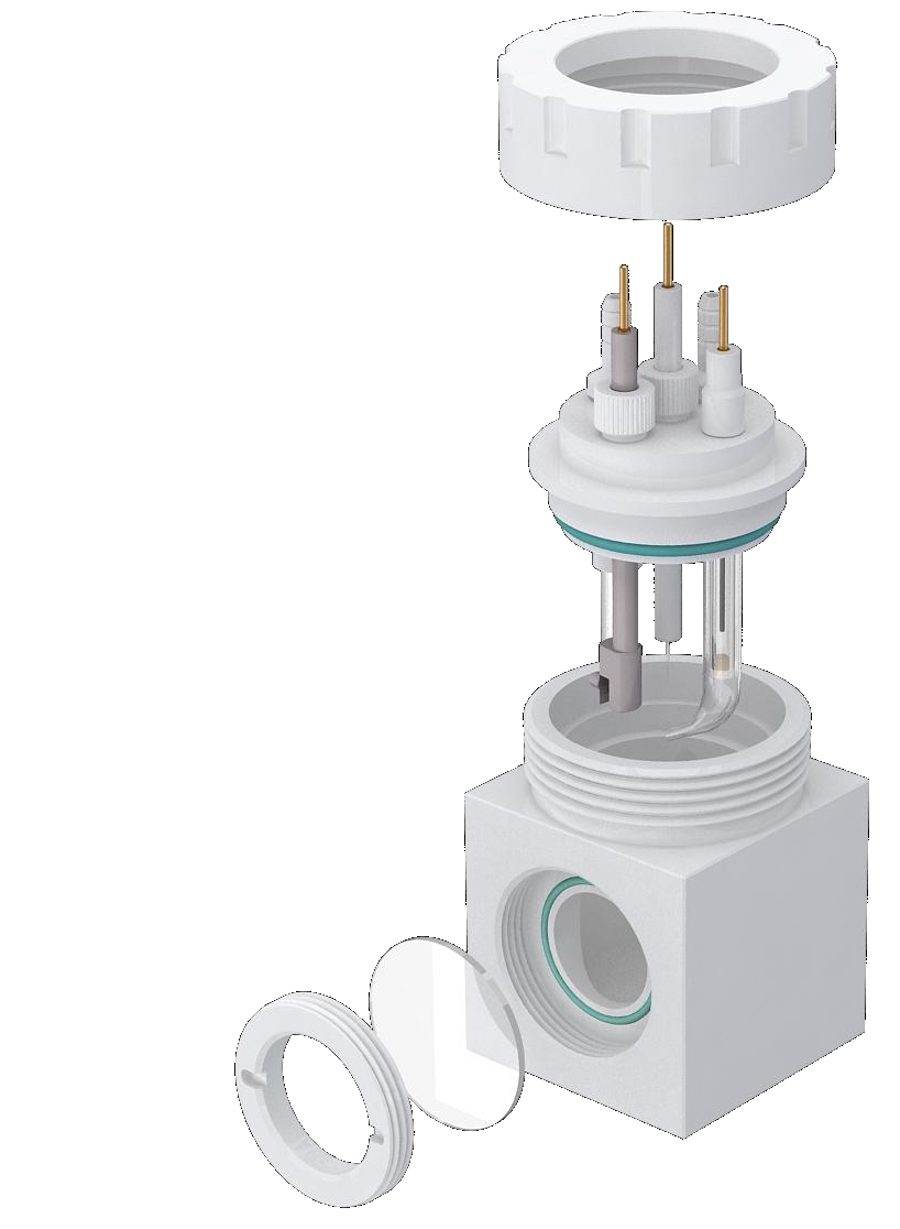 Single-cell full PTFE photoelectrochemical cell (relatively sealed), C026-1