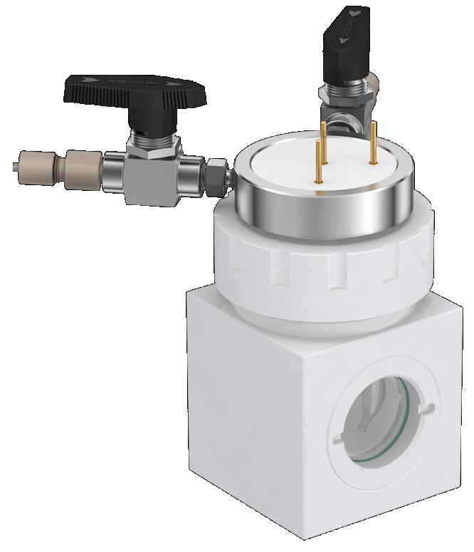 Single-cell full PTFE photoelectrochemical cell (absolutely sealed), C026-2