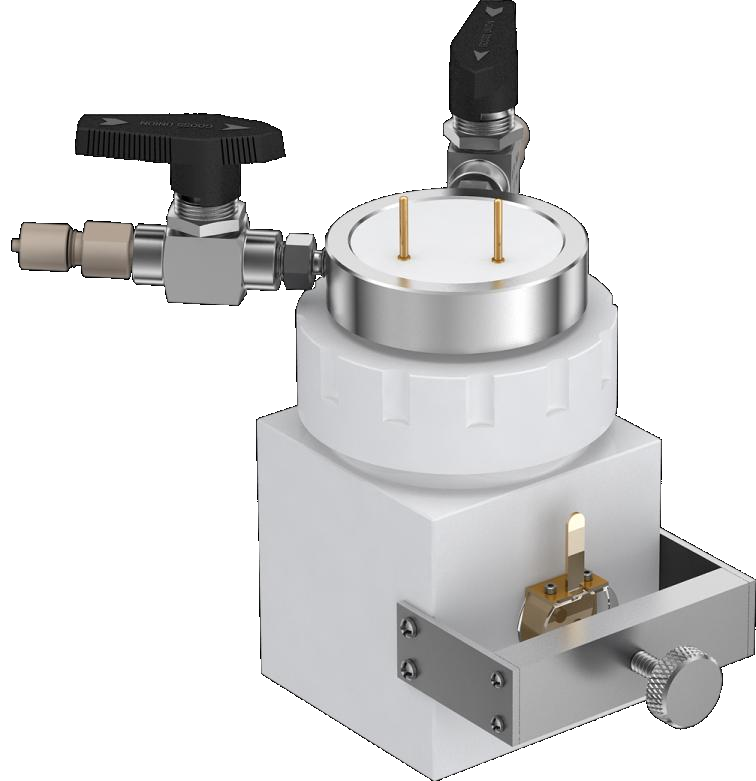 Single-cell full PTFE photoelectrochemical cell (absolutely sealed, bracket type), C026-4