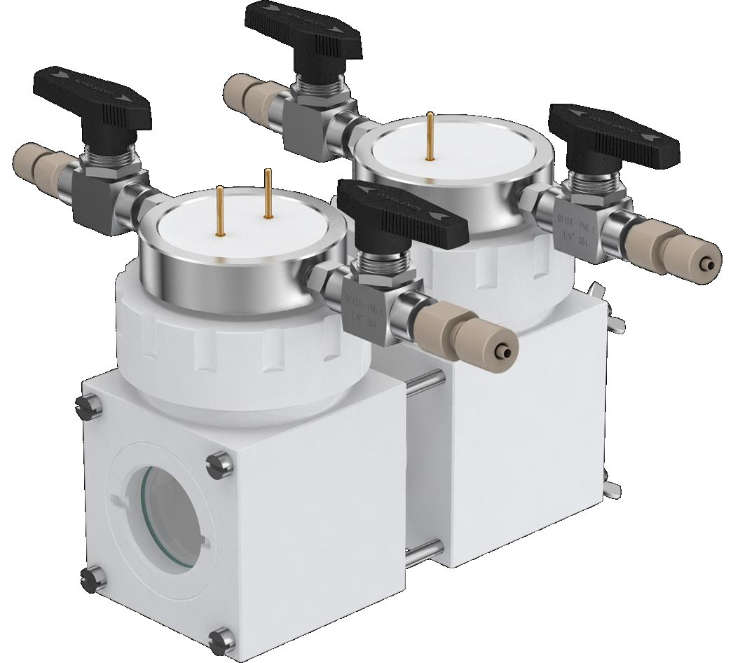 Full PTFE H-type replaceable membrane photoelectrochemical cell (absolutely sealed), C027-2