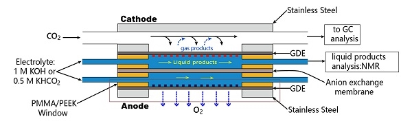 Gas diffusion cell Model:101017