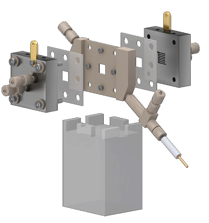 Membrane electrode - gas diffusion multi-functional cell Model: 101018