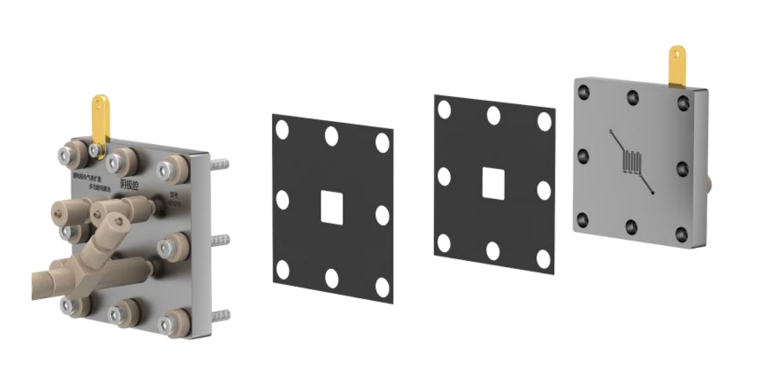 Membrane electrode type gas diffusion cell Model:101019