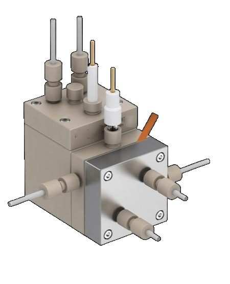 Membrane electrode - gas diffusion dual function cell Model: MTR-4-1  MTR-4-2