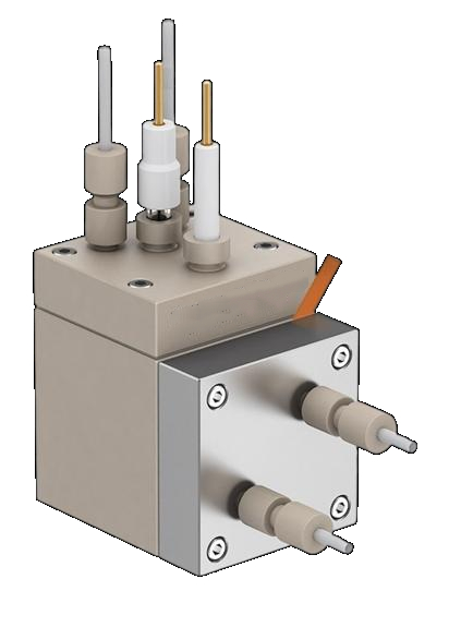 Membrane electrode - gas diffusion dual function cell Model: MTR-4-1  MTR-4-2